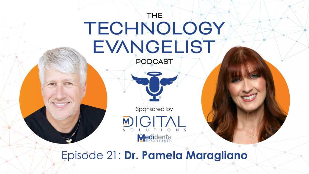 Medidenta Digital Solutions - Podcasts - The Technology Evangelist Podcast Episode 21: AI in Dentistry and the Future of Prosthetic Workflow with Dr. Pamela Maragliano